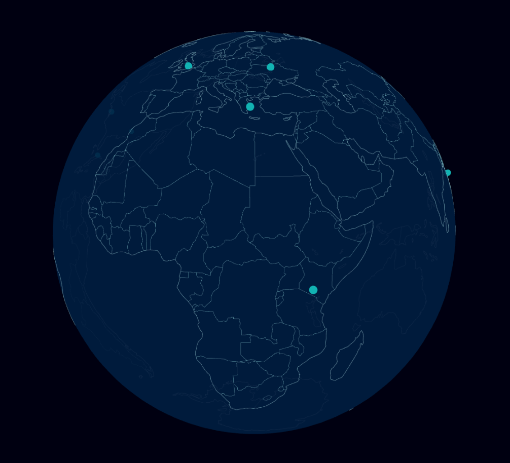 Interactive News Globe